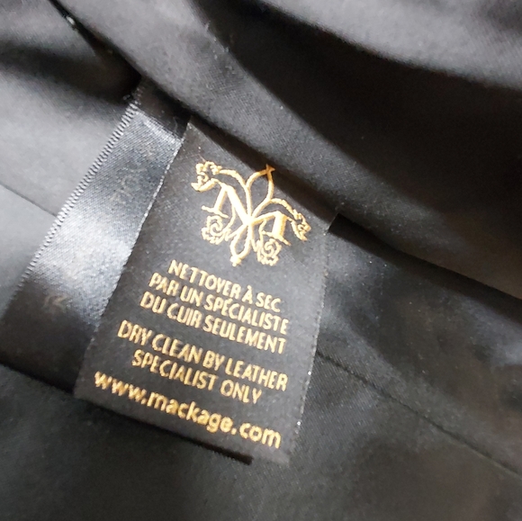 Mackage wool jacket in black xs - Picture 5 of 6